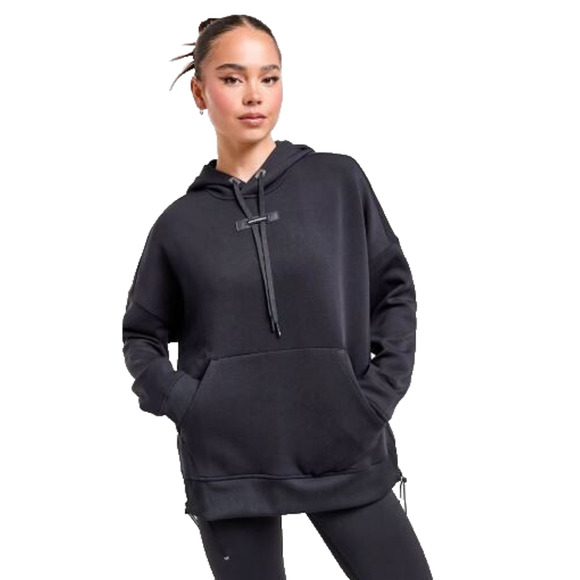 On Cloud Focus Tech Hoodie – Women’s Black Performance Layer Black Sz XS EUC - Picture 1 of 15